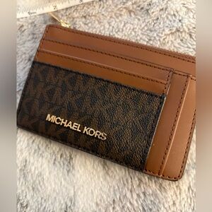 Michael Kors Dual-Tone Card Holder